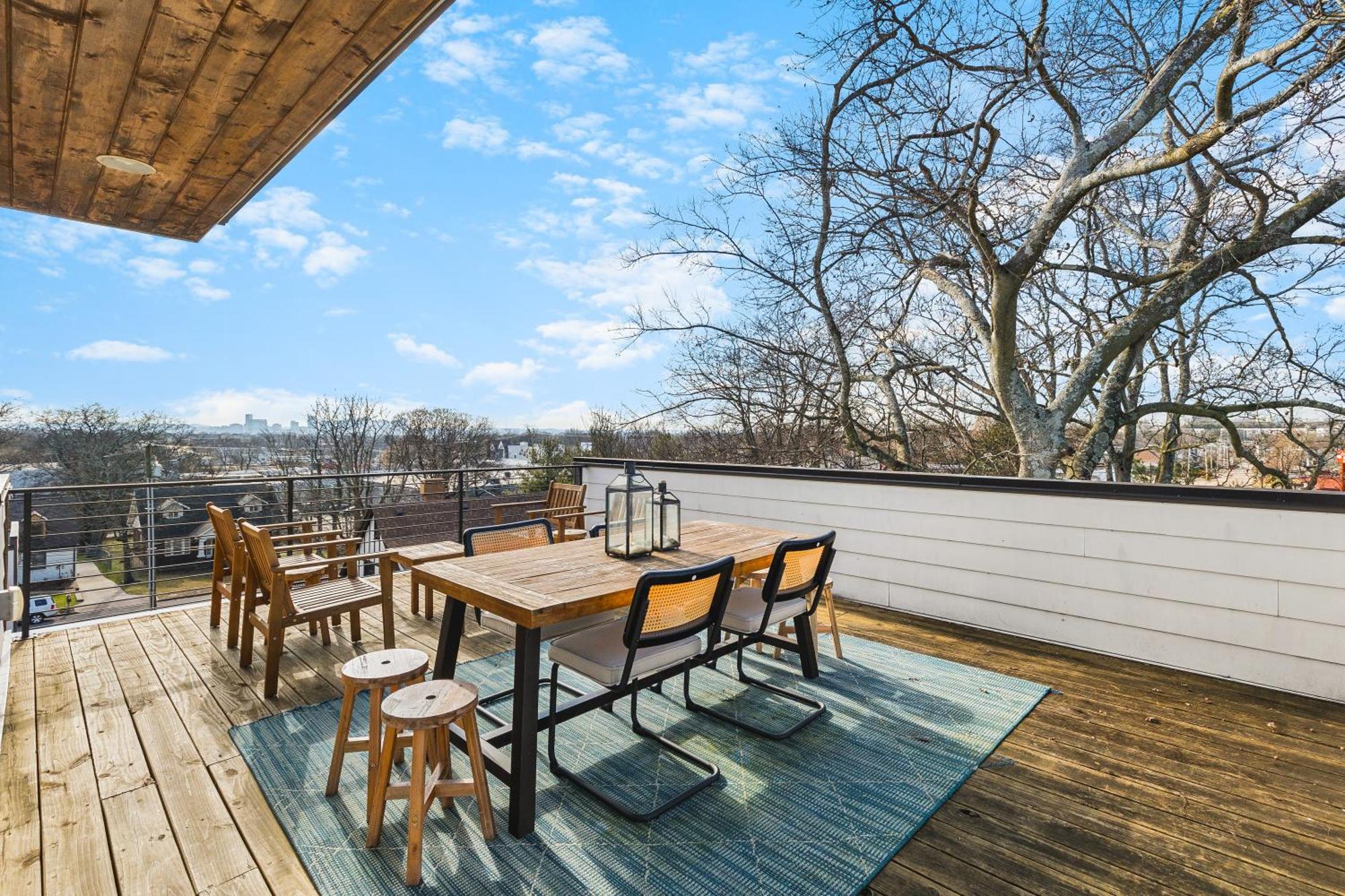 Modern Luxury Rooftop Deck, 3 Mi To Downtown NashvilleNashville  Kültér fotó