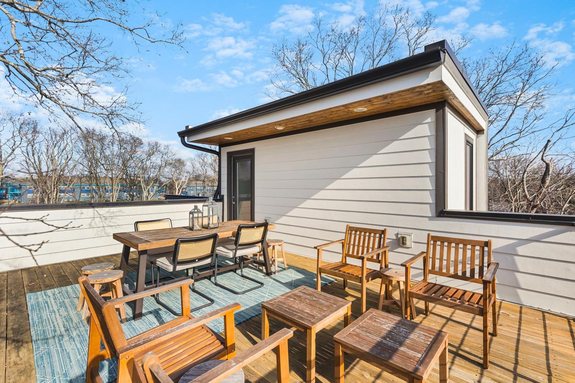 Modern Luxury Rooftop Deck, 3 Mi To Downtown NashvilleNashville  Kültér fotó